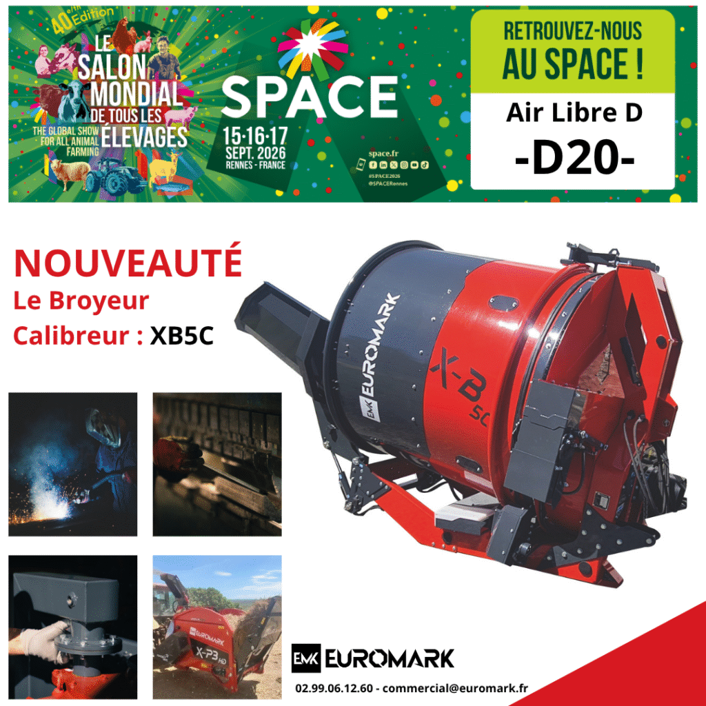 EUROMARK présent au SPACE 2026 à Rennes (35)