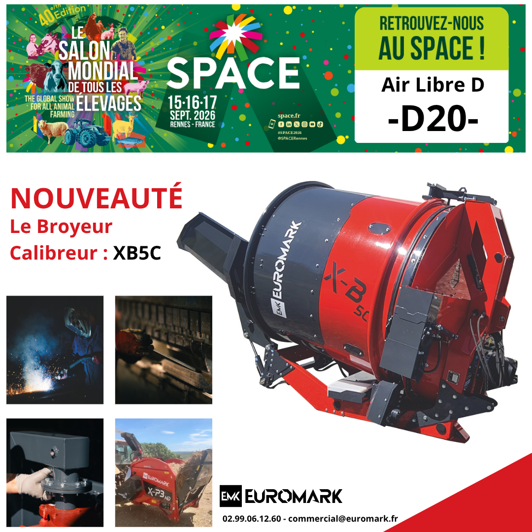 EUROMARK présent au SPACE 2026 à Rennes (35)